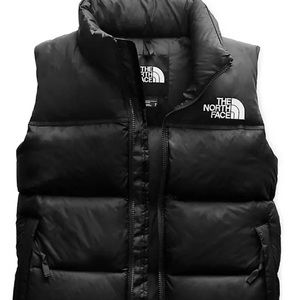 North Face Black Down Vest